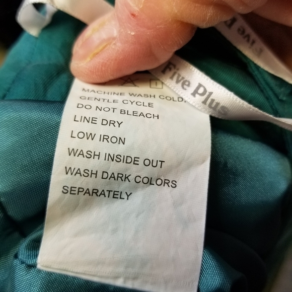 Cottagecore Feminien Pretty green teal embroidered shorts - Picture 10 of 10